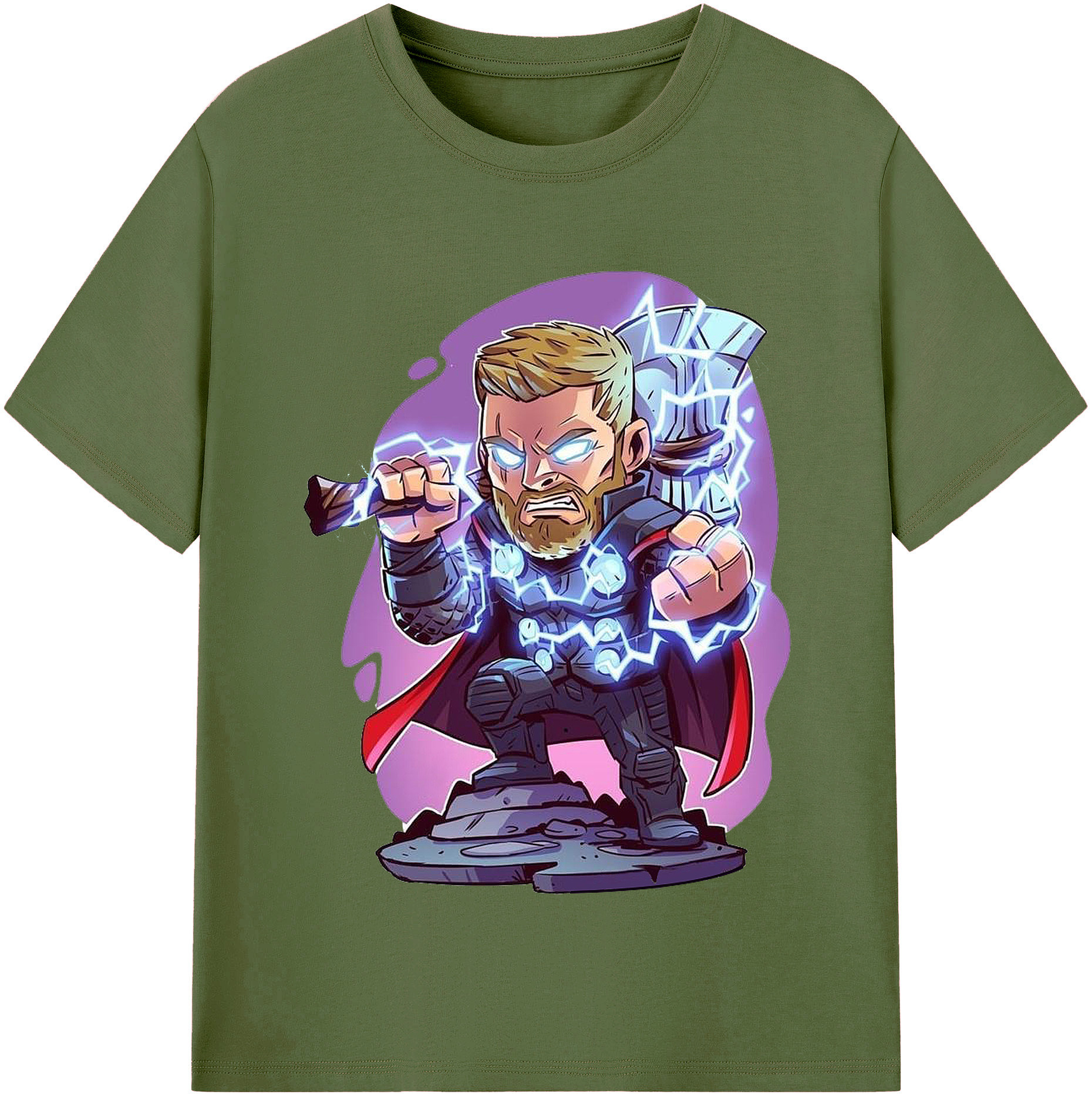 （画像用） アベンジャーズ The Avengers 綿100％半袖Tシャツ（フロントプリント）
